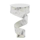 Jascotina Christmas Winter Ribbon 10 Yards 1.5" or 2.5" Wired Birch Bark Ribbon - Christmas Wood Ribbon 10 Yards 1.5" or 2.5" Wired Birch Bark Ribbon - Christmas Wood Ribbon