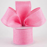 Jascotina Solids 2.5" Pink Canvas Ribbon – 1.5" or 2.5" x 10 Yds - Ribbon for Wreaths, Bows and Home Decor Pink Canvas Ribbon – 1.5" or 2.5" x 10 Yds - Ribbon for Wreaths, Bows and Home Decor