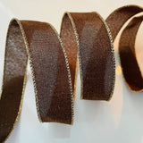 S & C Ribbons Christmas Winter Ribbon Copy of 1.5" x 10 yds White Satin With Red Glitter Snowflakes, Wired Christmas Ribbon