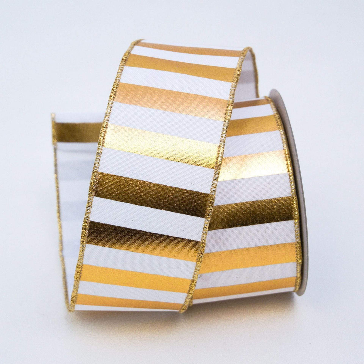Gold Chunky Glitter Wired Ribbon, Farriislk Ribbon, Christmas Ribbon, 1.5  Inch Ribbon, Holiday Ribbon, Gold Ribbon 