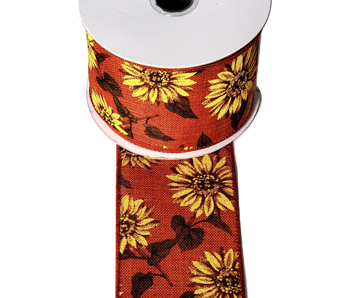 Autumn Sunflower Ribbon - 2.5