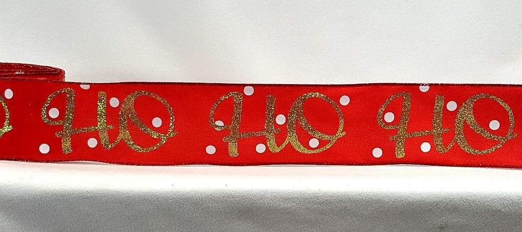 2 Wide Red Satin Ribbon