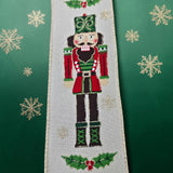 C&S Ribbons Christmas Classic Nutcracker Christmas Ribbon – 2.5" x 10 yds Classic Nutcracker Christmas Ribbon – 2.5" x 10 yds