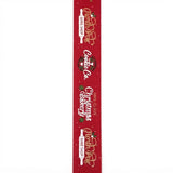 C&S Ribbons Christmas Words Mrs Claus Christmas Bakery Wired Ribbon – 1.5" x 10 Yds - Red Cookie Co Ribbon - North Pole Bake Shop Bows Mrs Claus Christmas Bakery Wired Ribbon – 1.5" x 10 Yds - Red Cookie Co Ribbon - North Pole Bake Shop Bows