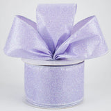 Expressions / RG Ribbon Spring 2.5" 1.5" or 2.5" x 10 yds Lavender Iridescent Glitter Satin Ribbon 1.5" or 2.5" x 10 yds Lavender Iridescent Glitter Satin Ribbon