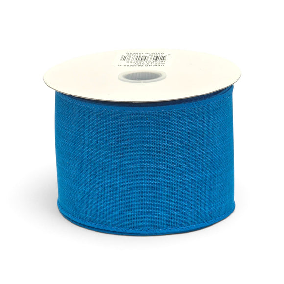 Jascotina Solids Turquoise Canvas Ribbon –  2.5