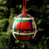d.stevens Ornaments d.stevens 100 mm or 120mm Hand Painted Glass Plaid Nutcracker Ornament (Matches the Ribbon) d.stevens 100mm or 120mm Hand Painted Glass Plaid Nutcracker Ornaments