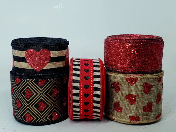 Valentine's Day Ribbon - Shop Premium Ribbon Decor