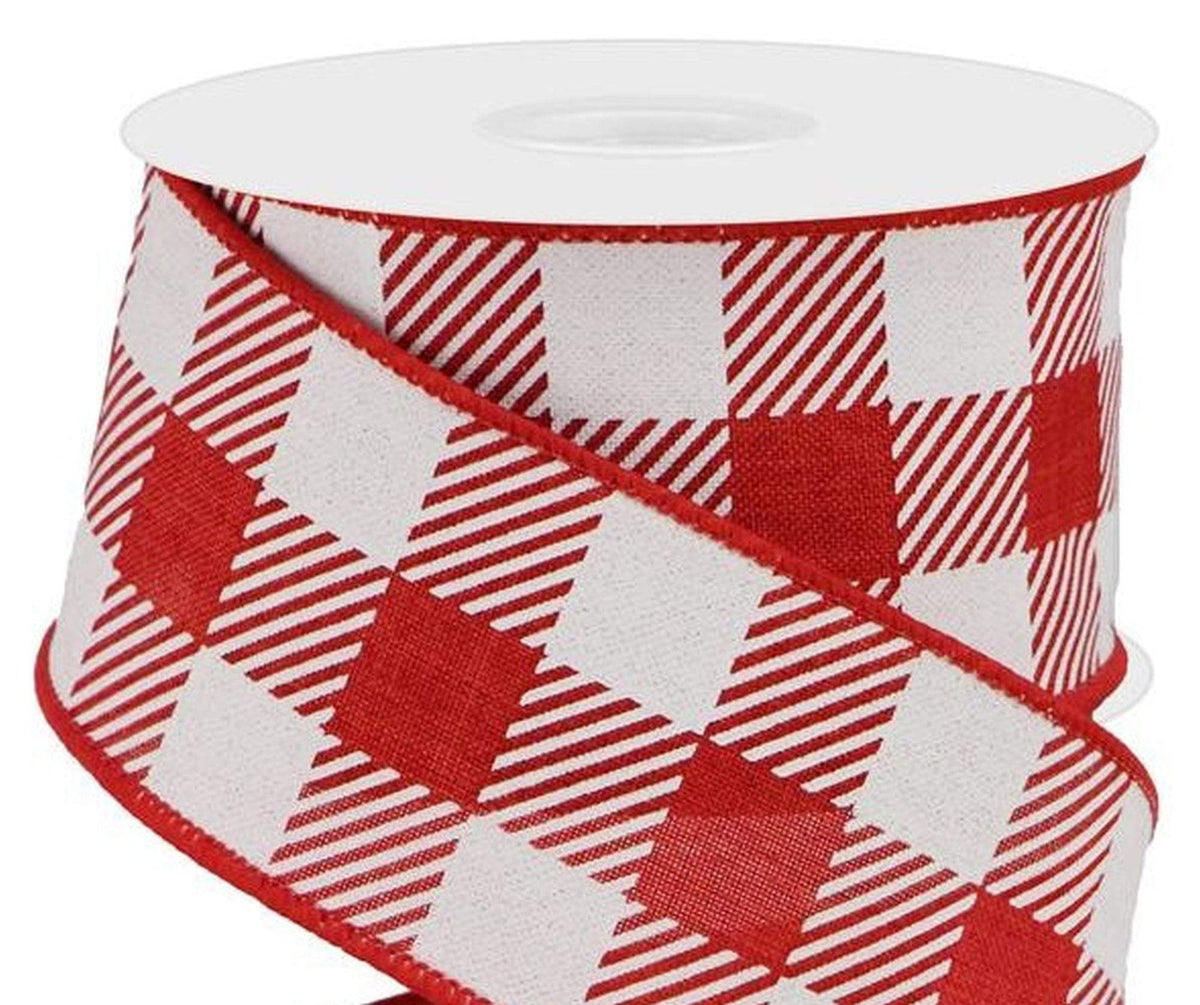 10 Yards Wired Buffalo Check | Perpetual Ribbons