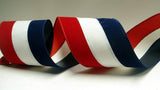 PerpetualRibbons Patriotic Ribbon 2.5 or 4 inch Wired Patriotic Ribbon - 5 Yards