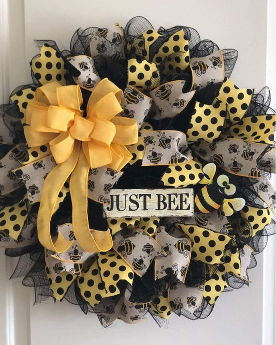 2.5 inch Yellow Canvas Ribbon w/Black Dots - 10 Yards – Perpetual Ribbons