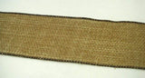 PerpetualRibbons Solids 2.5 inch Wired Tight Woven Burlap Ribbon - 5 Yards