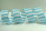 PerpetualRibbons Stripes 1.5 inch Satin Spring / Summer Striped Ribbon - 5 Yards