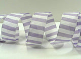 PerpetualRibbons Stripes 1.5 inch Satin Spring / Summer Striped Ribbon - 5 Yards